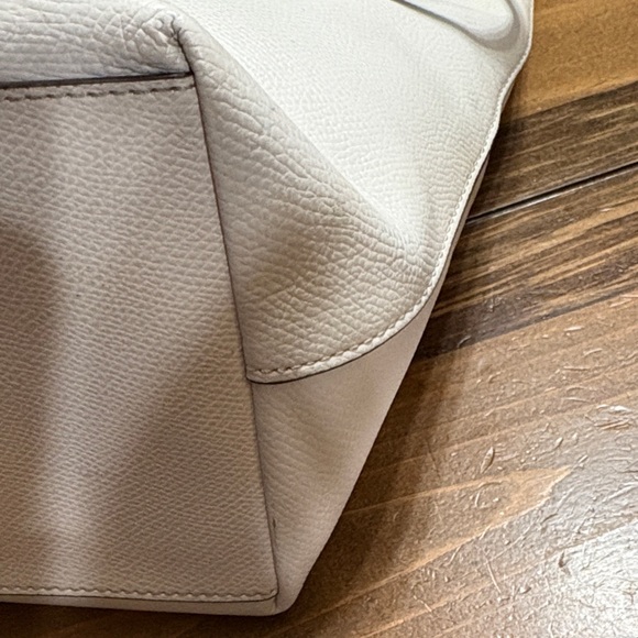 Custom Coach Cream Tote with Dalmatian Print dog - Picture 9 of 12